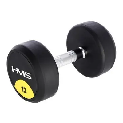 Pogumovaná jednoruční činka HMS HG Pro 12 kg