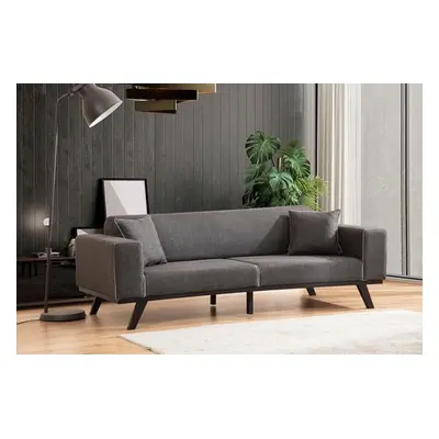 Atelier del Sofa 3-Seat Sofa-Bed Leon 3 Seater - Anthracite Anthracite