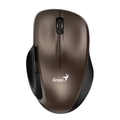 GENIUS Ergo 8200S Chocolate/ 1200 dpi/ bezdrátová/ 5tlačítek/ tichá/ BlueEye senzor/ čokoládová,