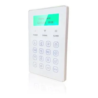 Klávesnice iGET SECURITY P13 venkovní bezdrátovým LCD displejem pro alarm M2B a M3B