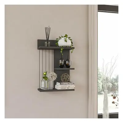 Hanah Home Wall Shelf Kinik - Anthracite Anthracite