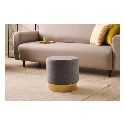 Atelier del Sofa Pouffe Bodrum - Anthracite Anthracite