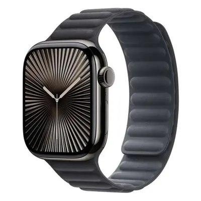 Apple Watch 42/41/40mm černý magnetický tah M/L