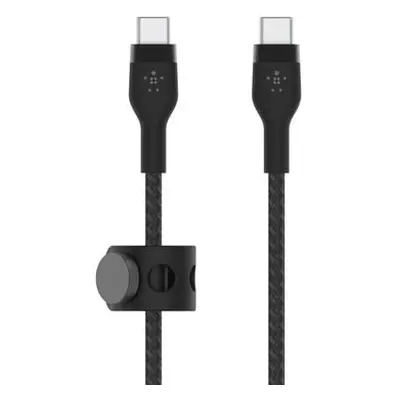 Belkin kabel USB-C s konektorem USC-C,2M černý pletený