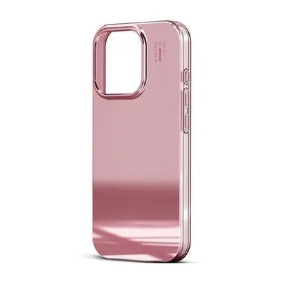 iDeal Mirror Case MagSafe iPhone 16 Pro Mirror Rose Pink