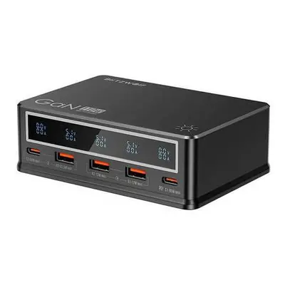 Stolní nabíječka Blitzwolf BW-i9 110W PD 3xUSB-A, 2xUSB-C (černá)