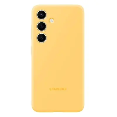 Samsung Silicone Case Galaxy S24, Yellow