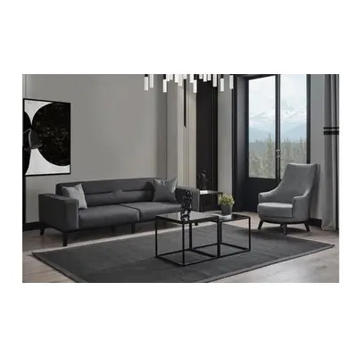 Atelier del Sofa 3-Seat Sofa-Bed Bali 3 Seater - Anthracite Anthracite