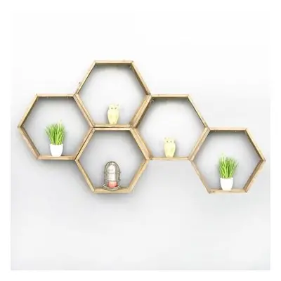 Hanah Home Wall Shelf Hex002