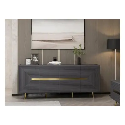 Hanah Home Console Jose - Anthracite Anthracite