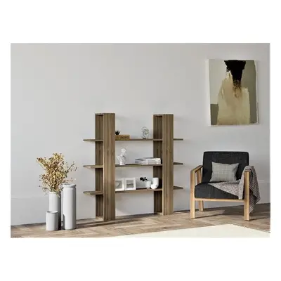 Hanah Home Bookshelf Ada - Walnut Walnut