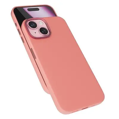 Epico Mag+ Silicone Case Pro iPhone 16 - broskově růžová