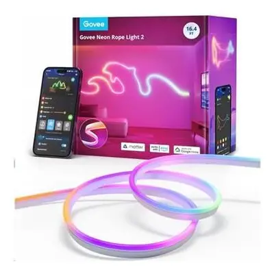 Govee Neon 2 MATTER ohebný LED pásek RGBIC, 5m