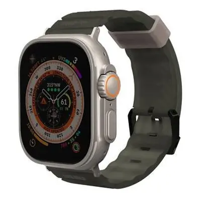 SKINARMA Shokku řemínek Apple Watch 49/45/44/42 mm tmavě olivový