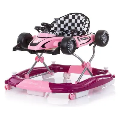 CHIPOLINO Chodítko interaktivní Car Racer 4v1 Pink