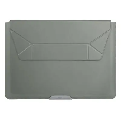 UNIQ Oslo pouzdro se stojánkem pro 14" notebook zelené, 8886463684580