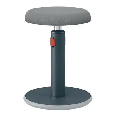 LEITZ Ergonomická balanční židle pro sezení/stání ERGO Cosy Stool, sametově šedá, 65180089