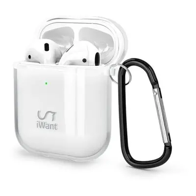 iWant AirPods 1./2..generace TPU pouzdro čiré