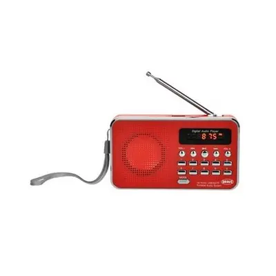 Bravo B-6039 Digitální rádio SAM červené