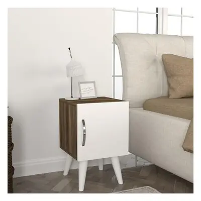 Hanah Home Nightstand Bellini v1 - White, Walnut