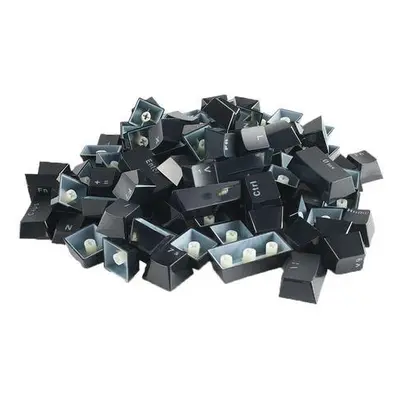 Glorious ABS Keycaps - 105 St., černá, ISO, UK-Layout, G-104-BLACK-UK