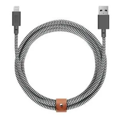 Native Union Belt Cable XL (USB-A/Lightning) 3m, zebra