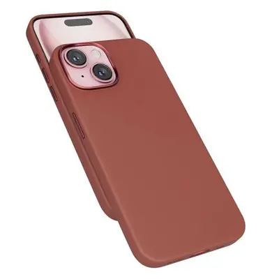 Epico Mag+ Leather Case iPhone 16 Plus - hnědá