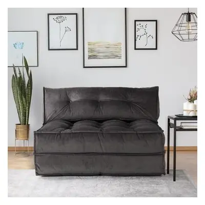 Atelier del Sofa 2-Seat Sofa-Bed Mocca - Anthracite Anthracite