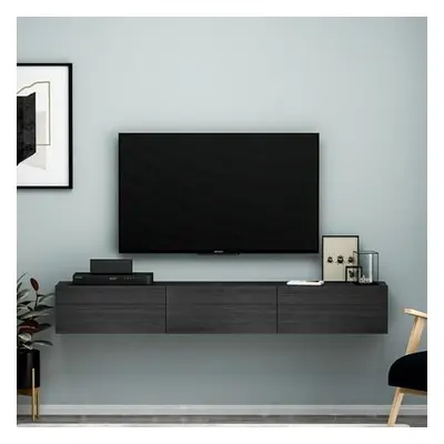 Hanah Home TV Stand Terra - Black Black