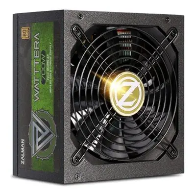 Zalman zdroj ZM700-EBTII Watttera / 700W / ATX / akt. PFC / 135mm ventilátor / 100-240V / 80+ G