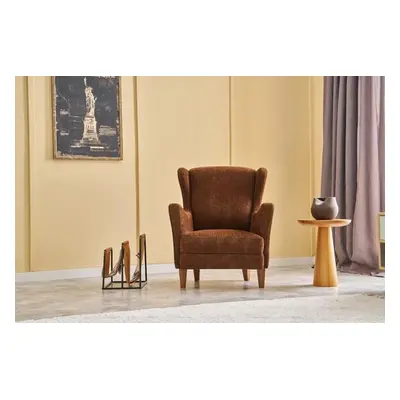 Atelier del Sofa Wing Chair Lola Prestij - Brown, Copper