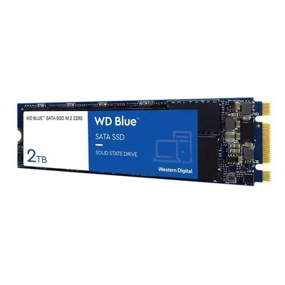 WD SSD Blue M.2 2TB - SATA-III/3D NAND/500TBW, WDS200T2B0B