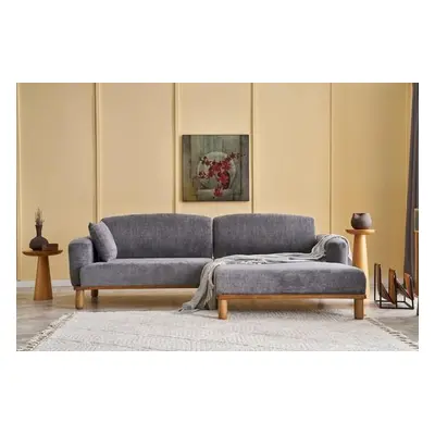 Atelier del Sofa Corner Sofa Rens Right - Grey Grey