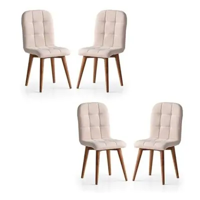 Hanah Home Chair Set (4 Pieces) Retro - 708