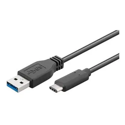 PremiumCord USB-C/male - USB 3.0 A/Male, černý,15cm