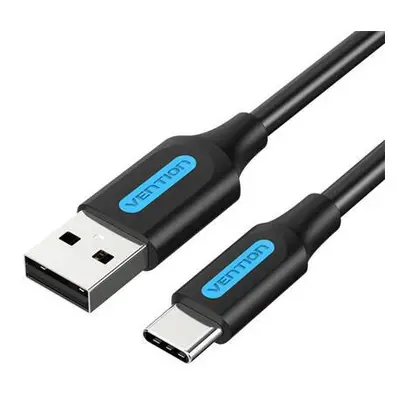 Cable USB 2.0 to USB-C Vention COKBF 5A 1m (black)