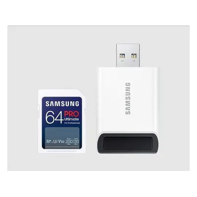 Samsung SDXC 64GB PRO Ultimate + USB adaptér