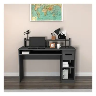 Hanah Home Study Desk Eslem - Anthracite Anthracite