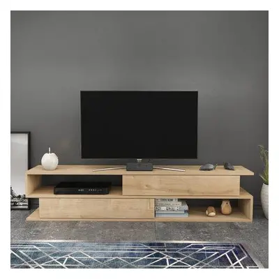 Hanah Home TV Stand Cortez - Oak Oak