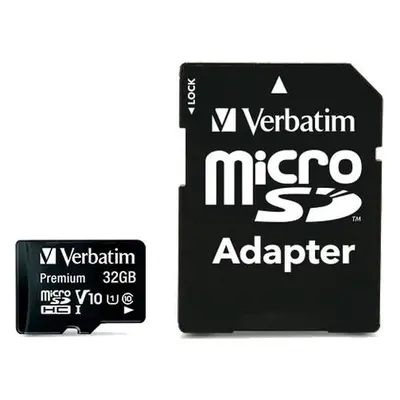 VERBATIM 44083 microSDHC 32GB cl10 adapt