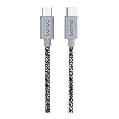 Datový kabel Epico USB-C na USB-C 60W 1,2m vesmírně šedý