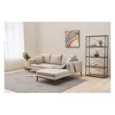 Atelier del Sofa Corner Sofa Seren Right - Cream Cream