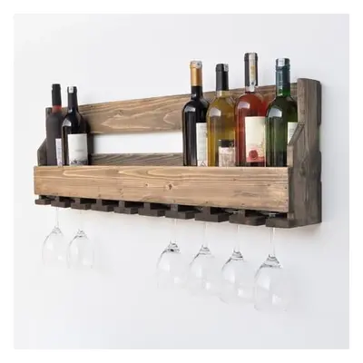 Hanah Home Wooden Wine Rack Icki011