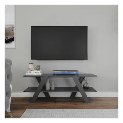 Hanah Home TV Stand April - Anthracite Anthracite