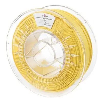 Tisková struna (filament) Spectrum PLA MATT 1.75mm BAHAMA YELLOW 1kg, 80242