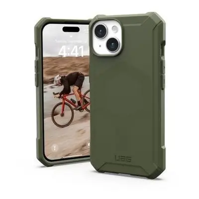 UAG Essential Armor MagSafe iPhone 15 olivový