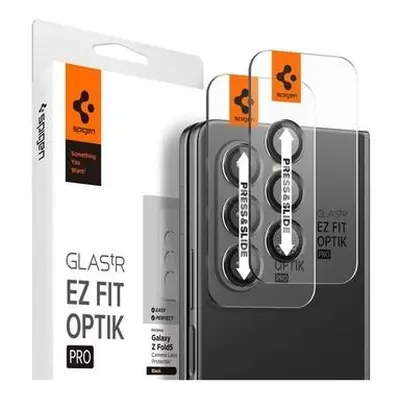 Spigen Glass tR EZ Fit Optik Pro 2 Pack tvrzené sklo Samsung Galaxy Z Fold5 černé