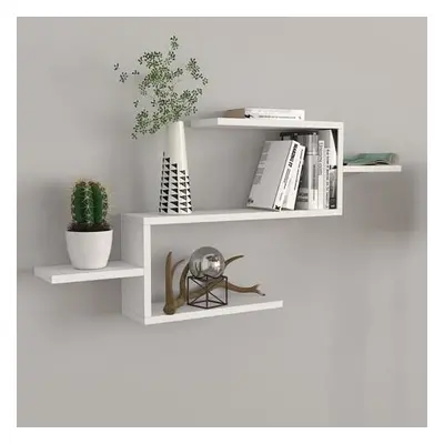 Hanah Home Bookshelf Twist - White White