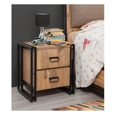 Hanah Home Nightstand Cosmo Komodin