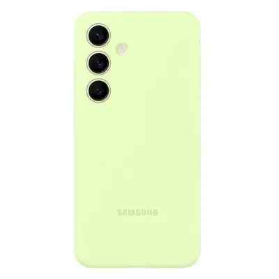 Samsung Silicone Case Galaxy S24, Light Green